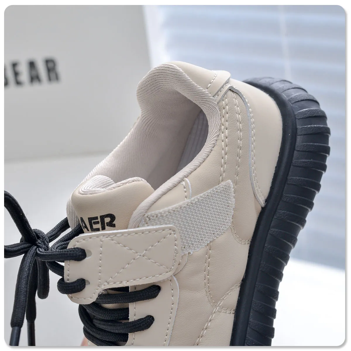 Børne bomuldssneakers til drenge og piger, ungdom, afslappet, skridsikre, småbørn, vintervarme sko, Littlesprouts træningssko, babystørrelser_voghion.com