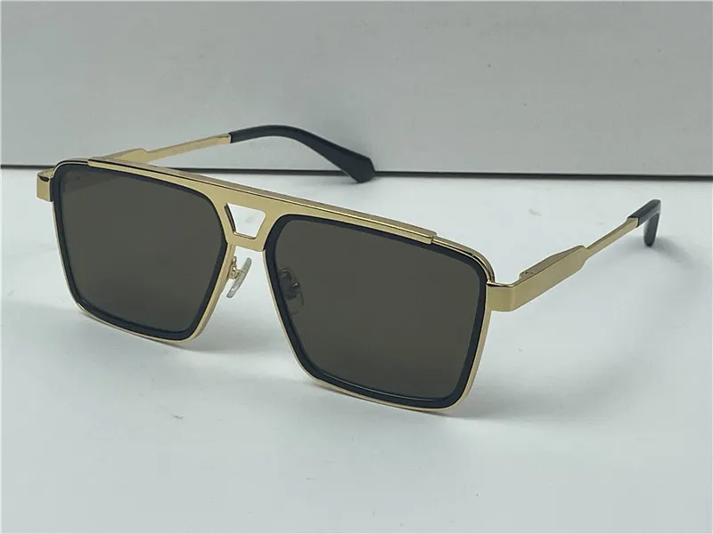 Square Sunglasses For Men Uv400 Protection Classic Metal Frame_voghion.com