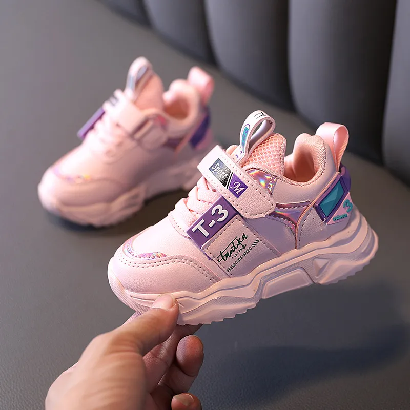 Sport-sneaker Für Kinder Aus Leder Für Jungen Und Mädchen_voghion.com