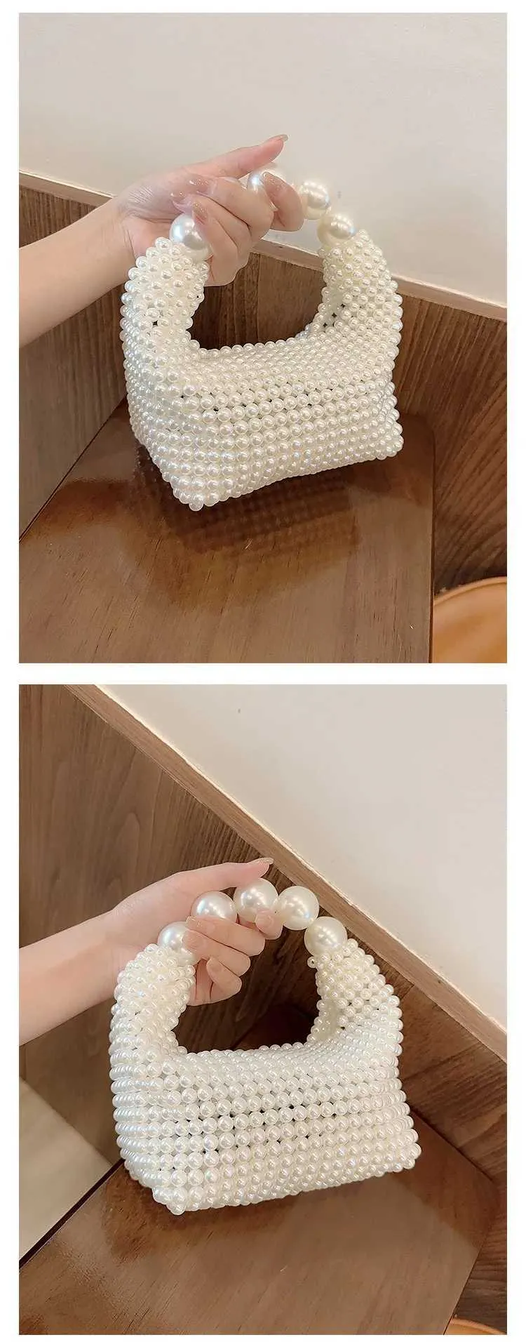 Perlengewebte Geldbörsen und Handtaschen für Damen mit Perlen, für Abendveranstaltungen, Partys, Urlaubsgeldbörse, C241211_voghion.com
