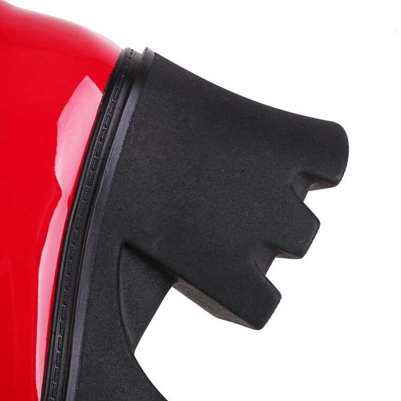 New long boots with round heads, thick soles and side zippers for women_voghion.com