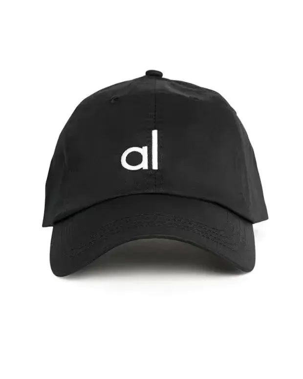 Versatile Baseball Cap Solid Color Letter Embroidered Yoga Designer Hat Spring/Summer Breathable Sunshade Trucker Hats_voghion.com