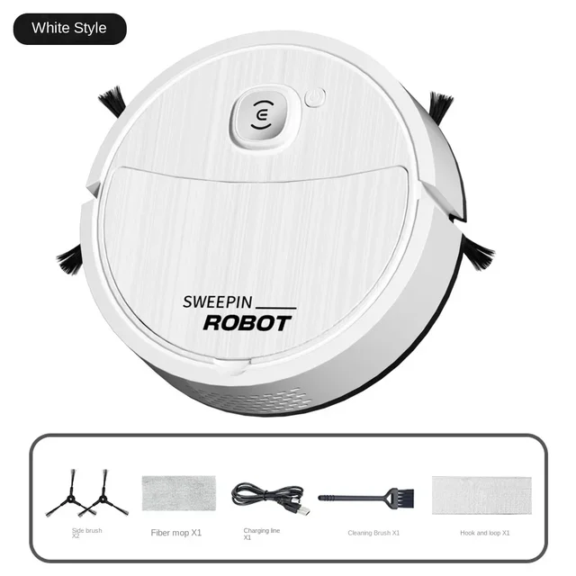 Three In One New Robot Cleaner Sweeping Suction Mopping Cleaning Machine Home Appliance Kitchen Robots Electric Mops_voghion.com