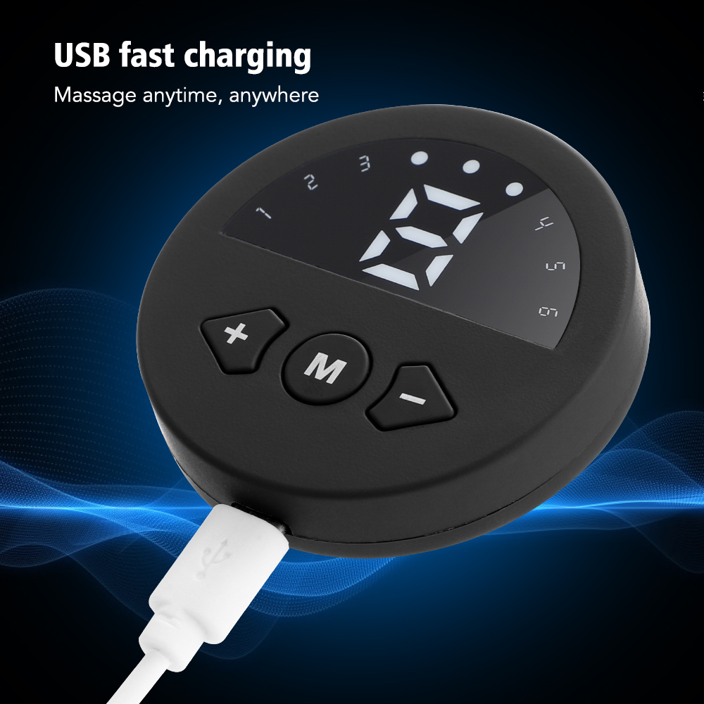 EMS-i pulssmassaaži vöö elektriline lihasstimulaator 6 režiim 9 plokki Kõhulihaste treener Kaalulangus Fitness Kehamasseerija Mehed Naised_voghion.com