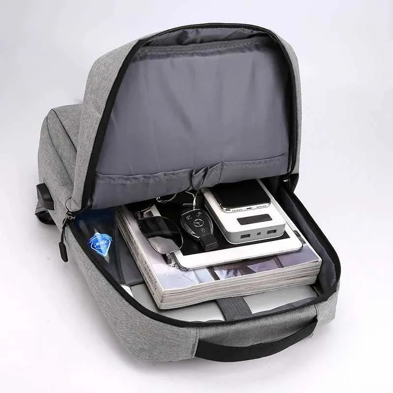 Laptoptaske med lynlås i flere lag, 13, 14, 15 tommer, computerrygsæk, unisex rejserygsæk, C241031_voghion.com
