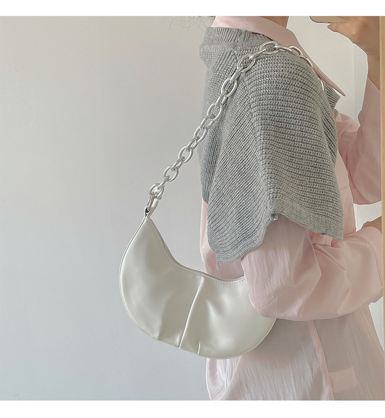 Ljetna ručna torba za preko tijela s jednim lancem, u obliku oblaka, jedinstvenog dizajna, nova torba za rame_voghion.com