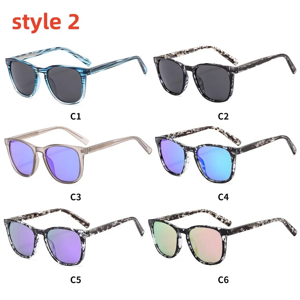 Ochelari de soare polarizați sport, design de brand, ochelari pentru bărbați și femei, ramă mare, ochelari de soare de călătorie la modă, ochelari de soare UV400_voghion.com