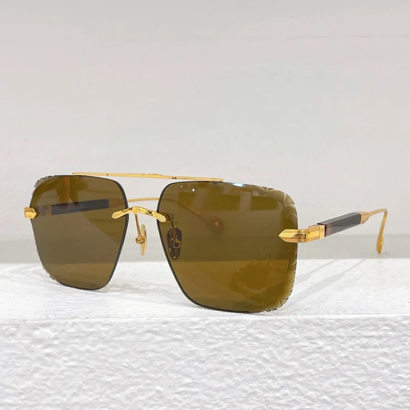 Designer Sunglasses For Men Square Double Bridge Uv Protection_voghion.com