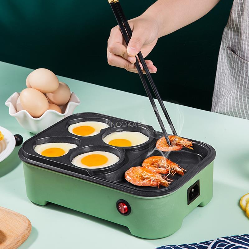 Electric Eggs Roasted Hamburger Machine Red Beans Cake Crepe Maker Mini Pie Pancake Baking Fried Egg Omelette Frying Pan_voghion.com