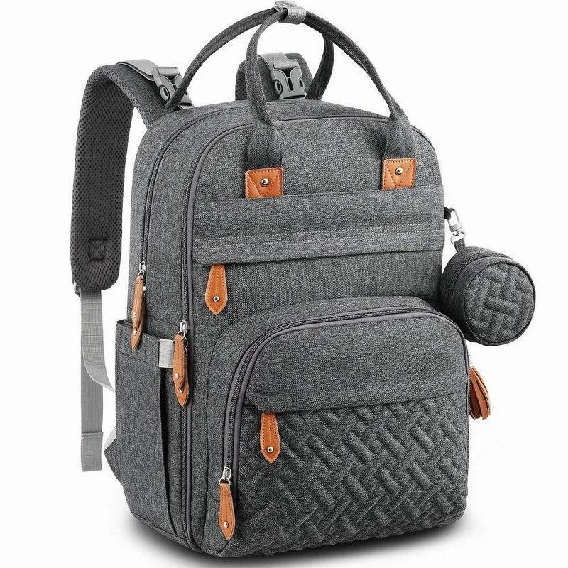 Large Capacity Diaper Bag Backpack Baby Nappy Changing Bags Waterproof Travel Back Pack Multifunction Backpacks_voghion.com