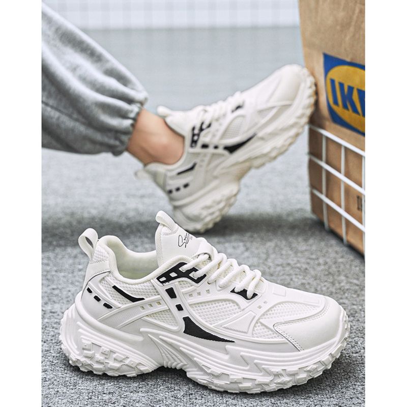 Herren Vintage Daddy Men 2024 Herbst neue Herren Sport Casual dicke Sohle Mode Schuhe_voghion.com