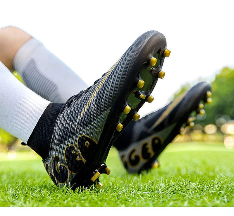 Neuer High-Top-Fußball für Männer, Erwachsene, Studenten, Jugendliche, Wettkampftraining im Freien, rutschfest und_voghion.com
