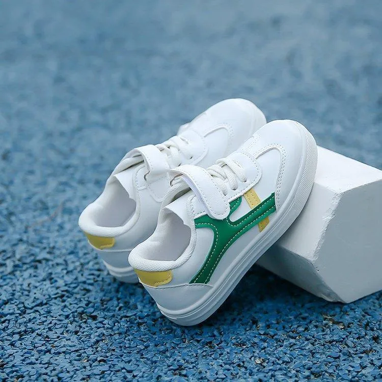 New Fashion Children's Pu Leather Kids Casual Sports Littlesprouts Boys and Girls Walking School Running Sneaker Shoes_voghion.com