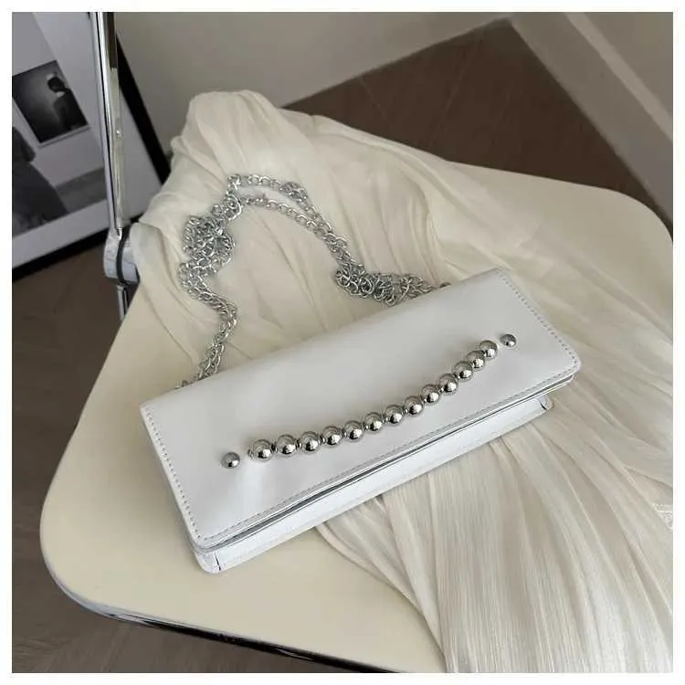 Borsa a tracolla con patta e tracolla in pelle PU solida da donna, modello 2024, versatile, da donna, sotto le ascelle_voghion.com