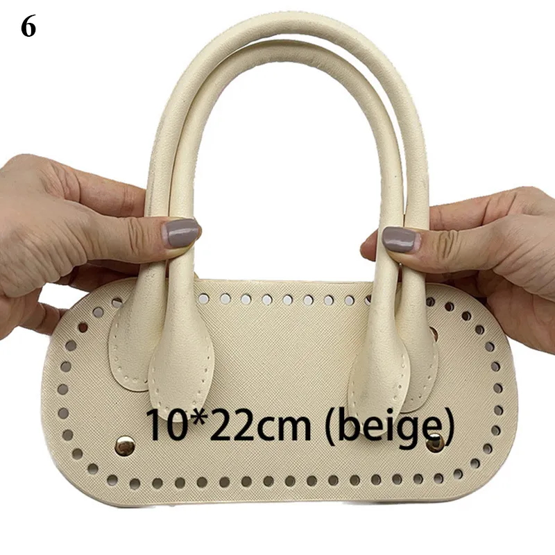 Set di 3 cinturini in pelle fatti a mano, di alta qualità, con accessori hardware per borse fai da te._voghion.com