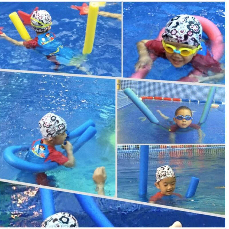 [2402 personnes louent] Apprendre à nager Version améliorée Barre en mousse éponge Équipement de sauvetage flottant pour adultes et enfants Solide_voghion.com