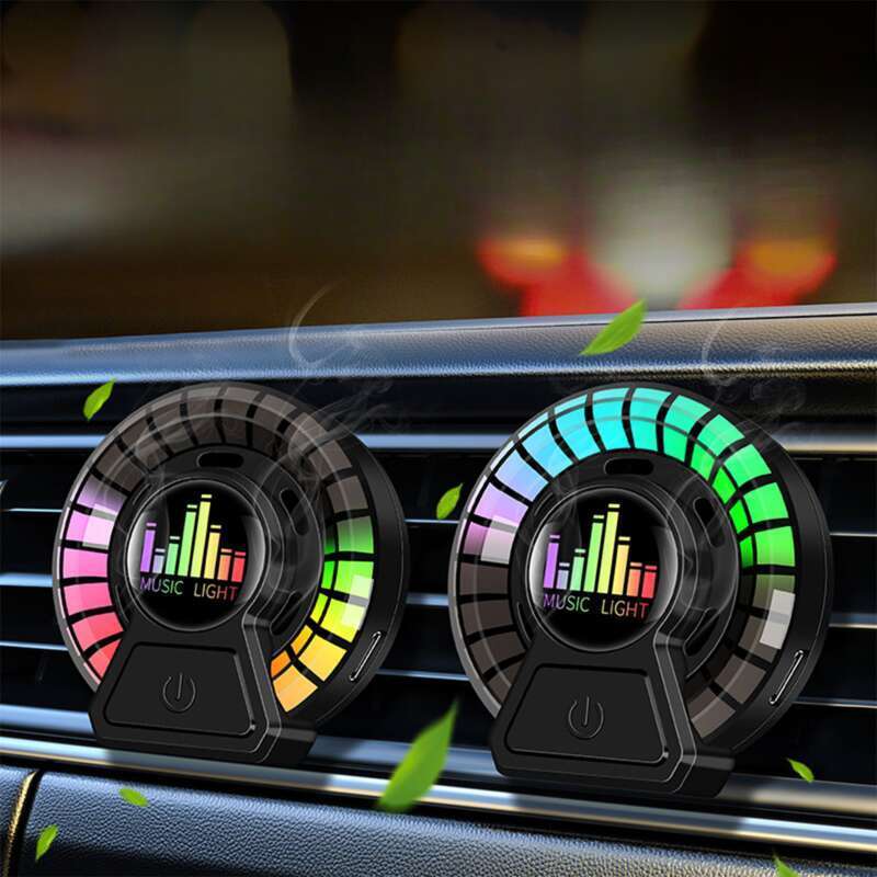 Parfum fierbinte atmosferă muzică ritm control vocal preluare lumină evacuare aer parfum accesorii auto_voghion.com