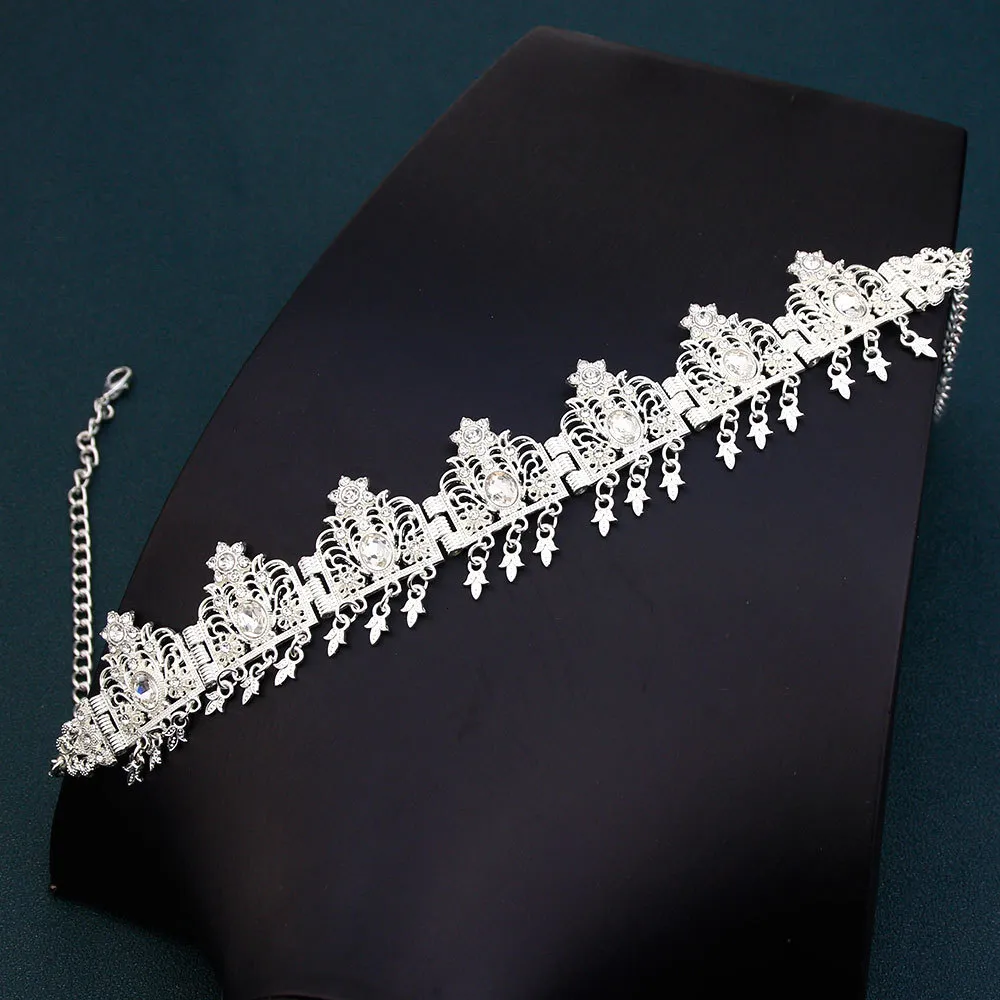 Bruids haarband voor bruiloft haarketting haaraccessoires goud_voghion.com