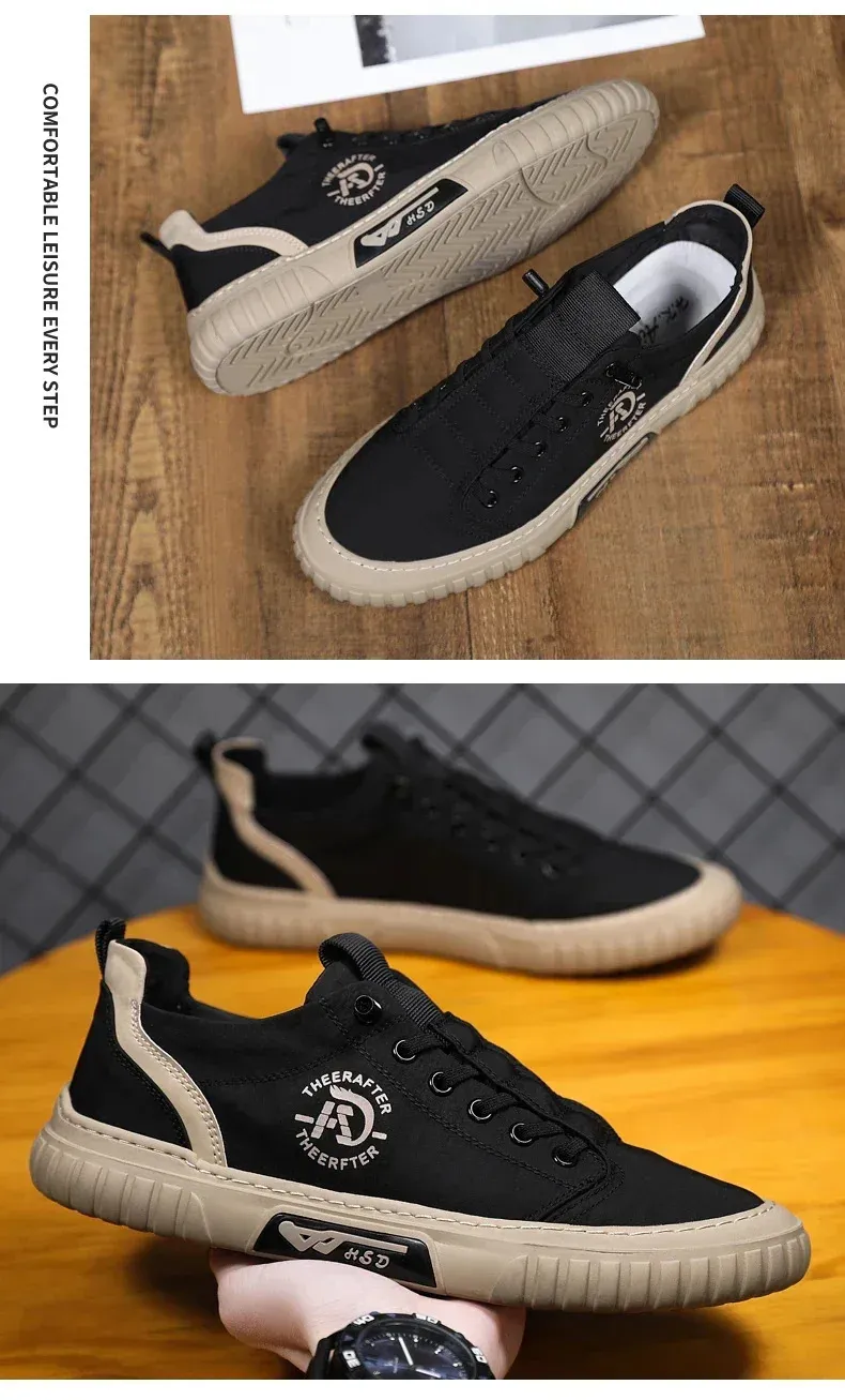 Men's Casual Ice Silk Cloth Walking Shoes For Everyday Comfort_voghion.com