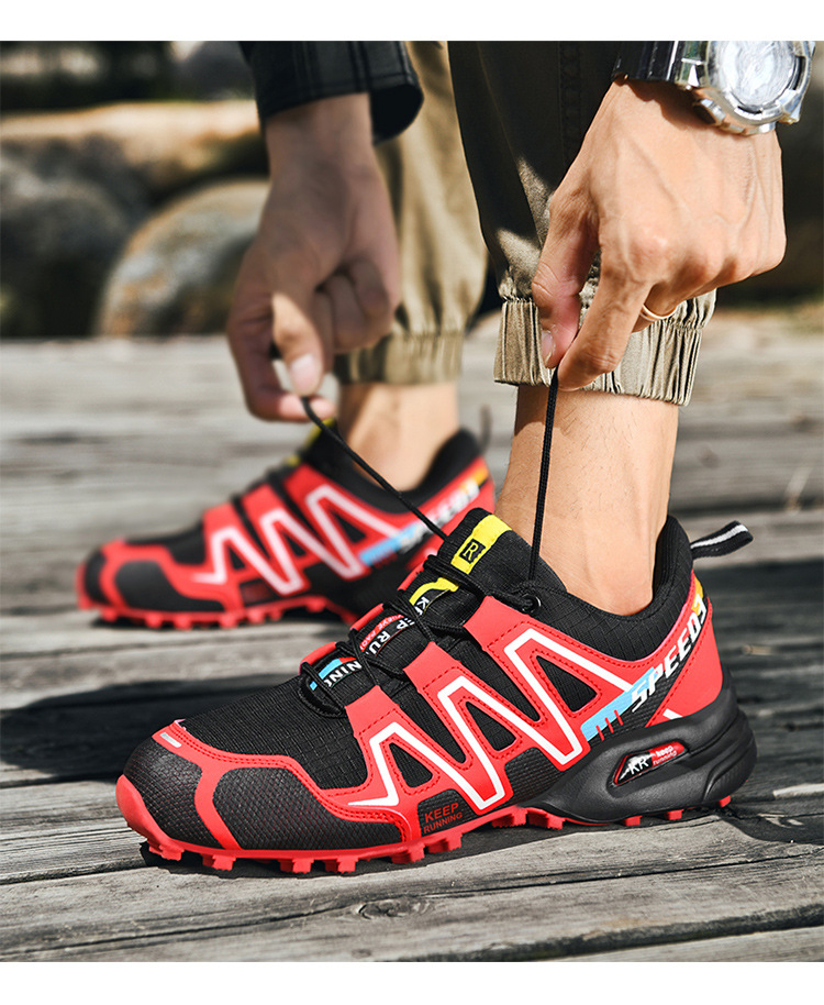 Scarpe da trekking all'aperto transfrontaliere Scarpe da ciclismo Solomon scarpe da jogging uomini e donne coppia low-top commercio estero all'ingrosso fuoristrada_voghion.com