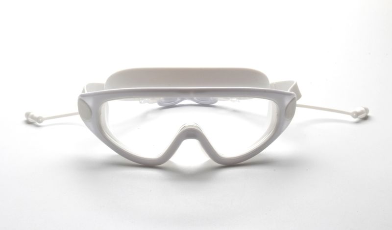 Schwimmen Erwachsene große rahmen galvanisierte wasserdichte anti-beschlag einteiliges ohrstöpsel Große vision schutz schwimmen_voghion.com