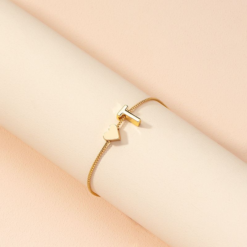 Bracelet Love Words Hand Personalized Jewelry Simple 26 English Letters_voghion.com