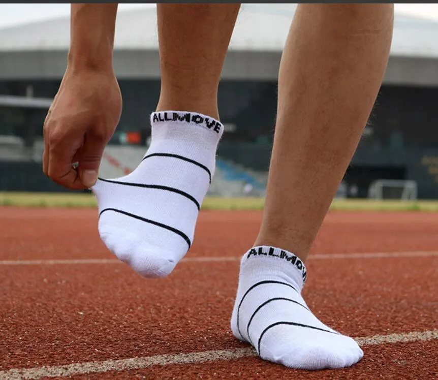2pcs=1pair Basketball short length Athletic Sport Men Fashion Compression Soc wholesales_voghion.com