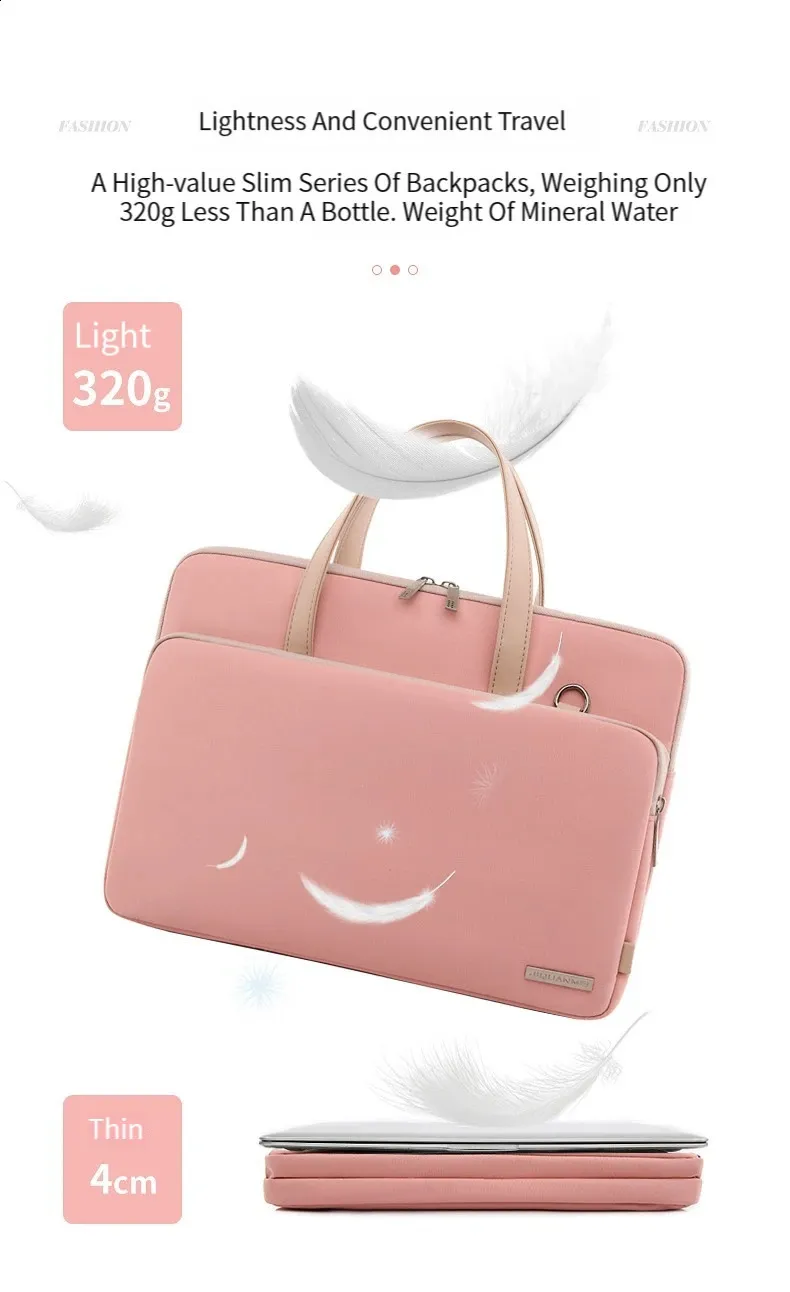 Laptop Sleeve Bag For book Air 13 14 15.6 inch Protective Carrying Case Shoulder Handbag 240907_voghion.com