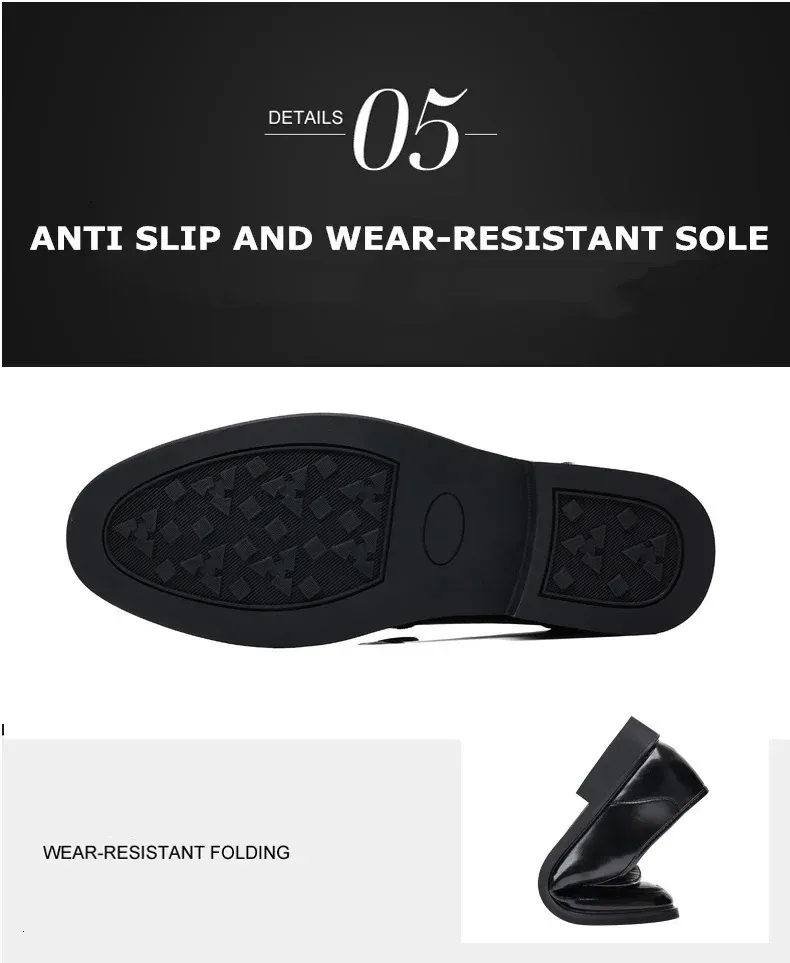 Sapatos masculinos baixos/5 cm, sapatos formais de couro com elevador, sapatos masculinos para negócios, casamento, Oxford, sapatos masculinos_voghion.com