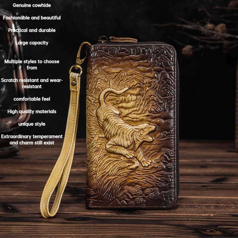 Leather Wallet, Handbag, Card Bag, Women's Bag, Sports Bag, Men's Bag, Multifunctional, Large Capacity, Stylish And Beautiful
_voghion.com
