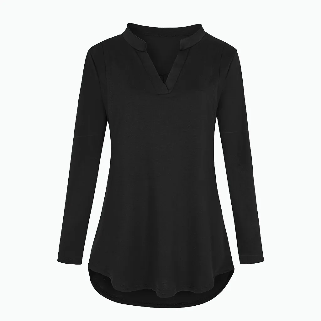 Tees Annelik Emzirme Tişörtü V Yaka Bluzlar Gömlekler Uzun Kollu Çizgili Emzirme Üstleri Hamile Kadınlar İçin Giysiler_voghion.com