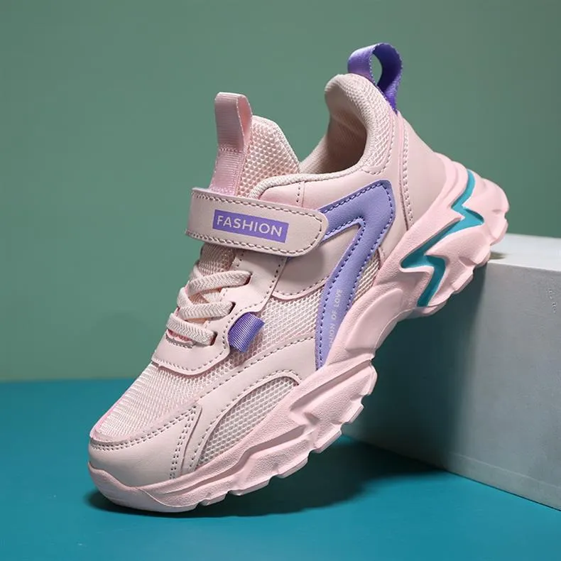 New Boy Tenis Sneakers Kids Sport Running Casual Girls Walking Kidsnest Leather Soft Soled Children Small White Shoes_voghion.com