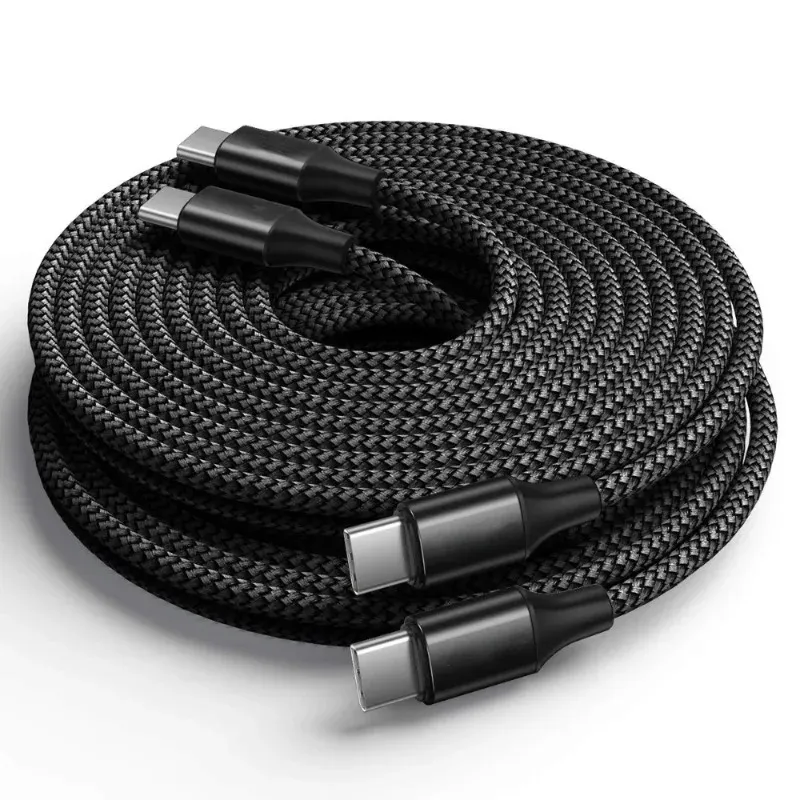 Câble de charge Super vers Type-C extra long de 3, 5, 8, 10 m, cordon de chargeur extensible pour téléphone portable Xiaomi Samsung Type-C_voghion.com