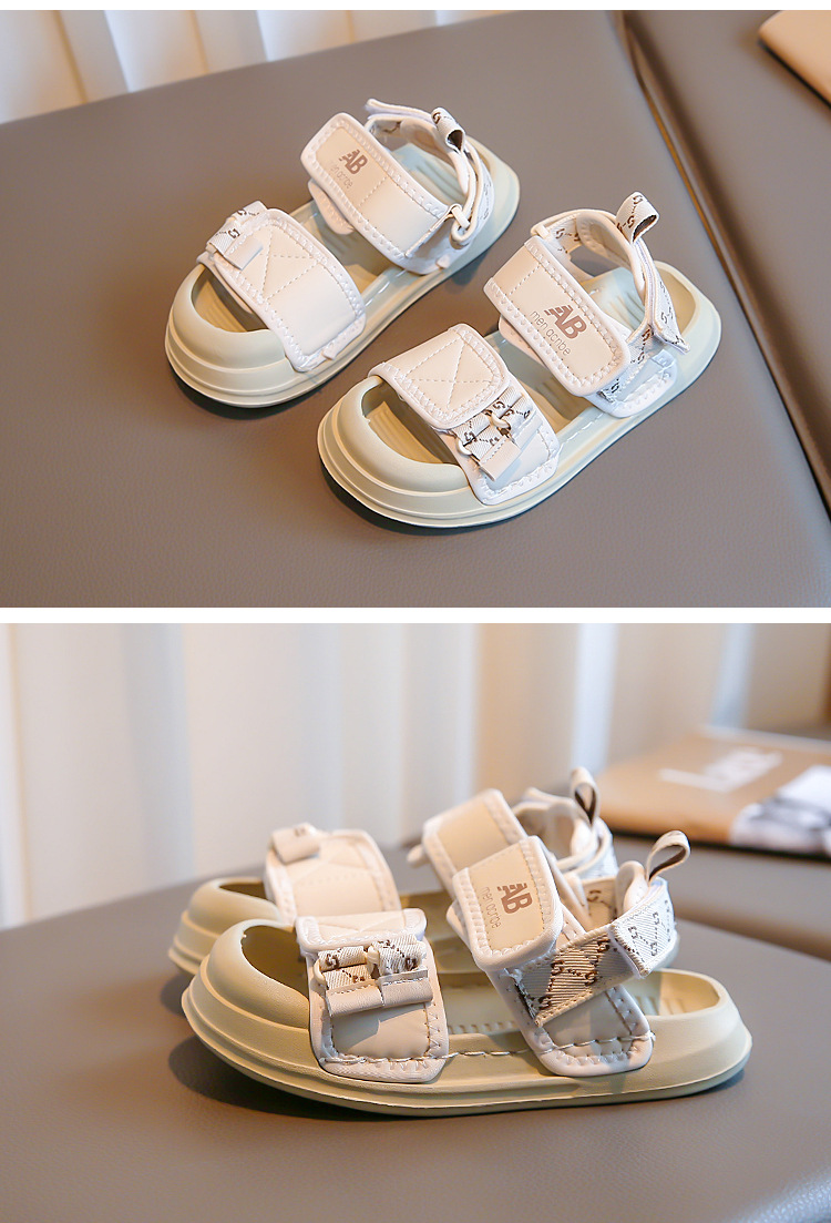 Kinder Sport Sandalen 2024 Neue Jungen Strand Mädchen Sommer Anti Rutsch Baby Schuhe Baotou_voghion.com