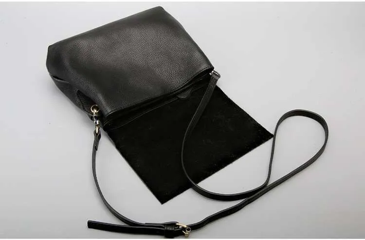 Genuine Leather Crossbody Shoulder Bag For Women Large Capacity_voghion.com