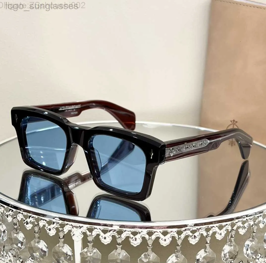 TOP Quality Sunglasses For Women Mens Desiger KAINE Jacques MARIE MAGE Retro Vintage Rectangular Acetate Frame FOR Men_voghion.com