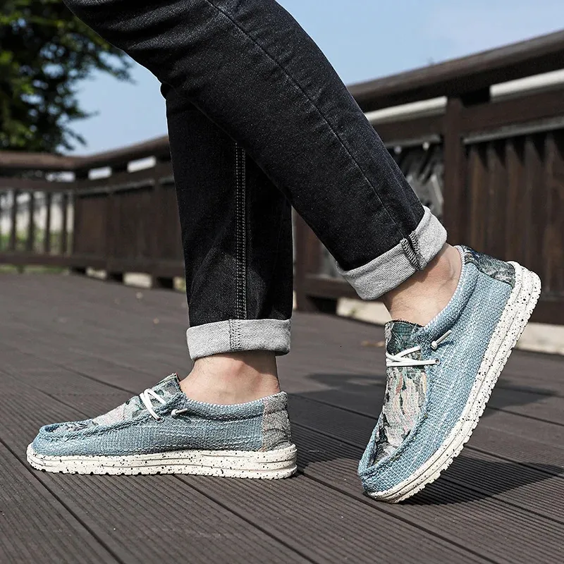 Canvas Sneakers Casual Fashion Denim Atmungsaktive Herren Walking Flats Outdoor Plus Size 49 Herrenschuhe Loafers 240626_voghion.com