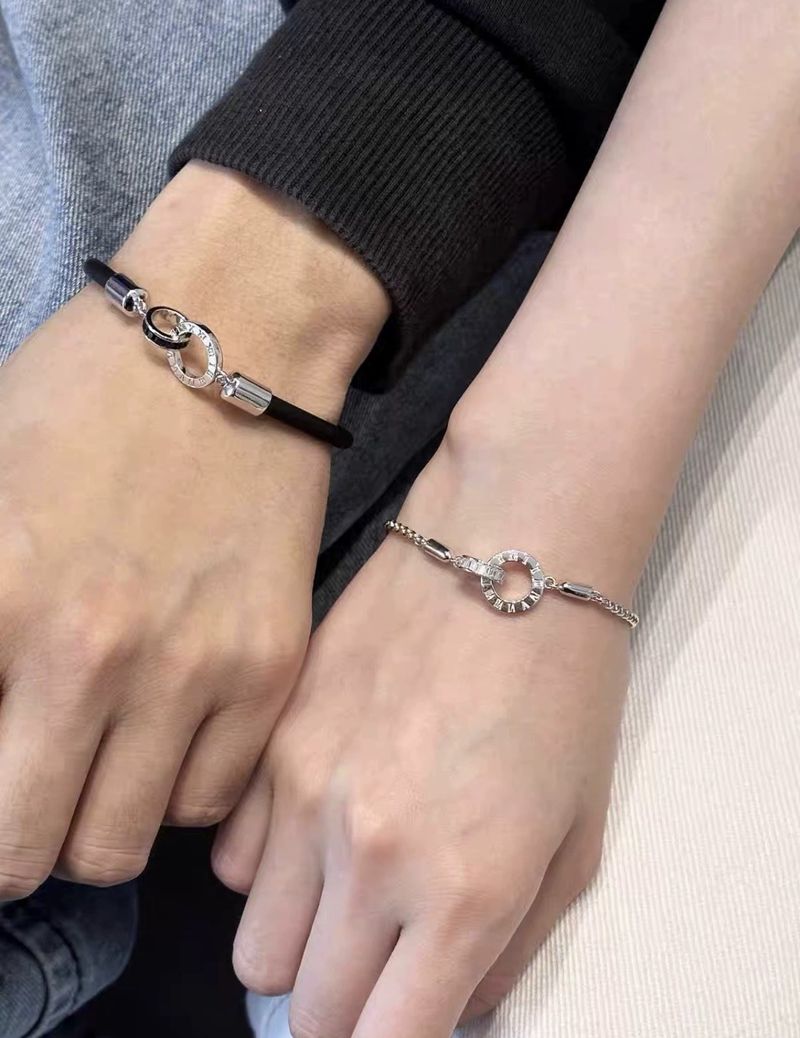 Alla hjärtans dag-present, tid, älskare, litet gummiband, pararmband, kärlekssymbol_voghion.com