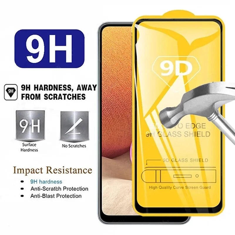 Gehärtete Glas Écran Protector Fir Samsung A14 A34 A54 A53 A52 A52S 5G A13 A12 A33 A32 A51 A50S A71 A72 A70 A31 A30S 10_voghion.com