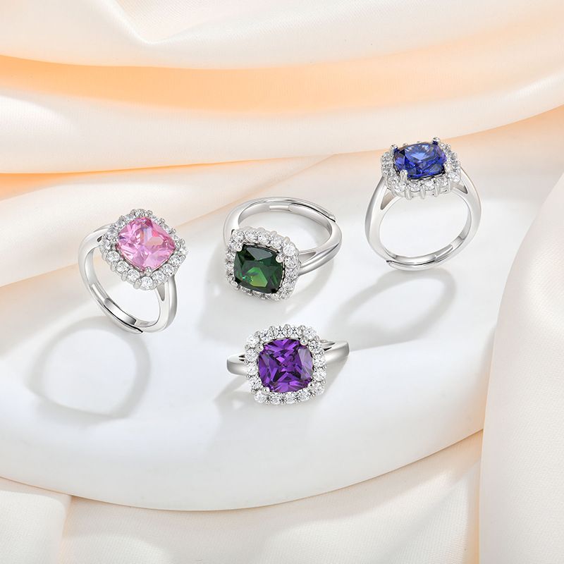 S Earrings Studs Color Zirconium Temperament Light High End Ear Sier Jewelry_voghion.com