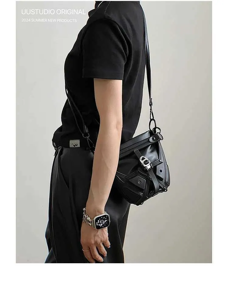 Womans Spicy Girls Umhängetasche Trendy PU Leder Handtaschen Stilvolle Punk Geldbörse Mode Y2K UmhängetaschenC241216_voghion.com
