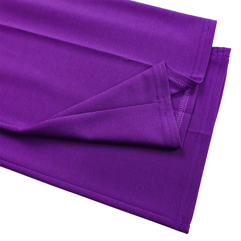 Damenmode OL-Set mat gerüschtem V-Ausschnëtt an Tops an Hosen aus zwee Deeler_voghion.com