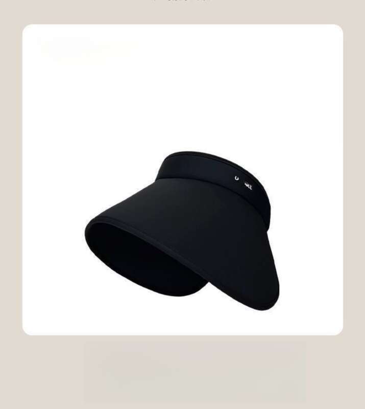 Kerek szélű nagy karimájú fényvédő üreges női nyári szabadtéri napvédő összecsukható napvédő sapka_voghion.com