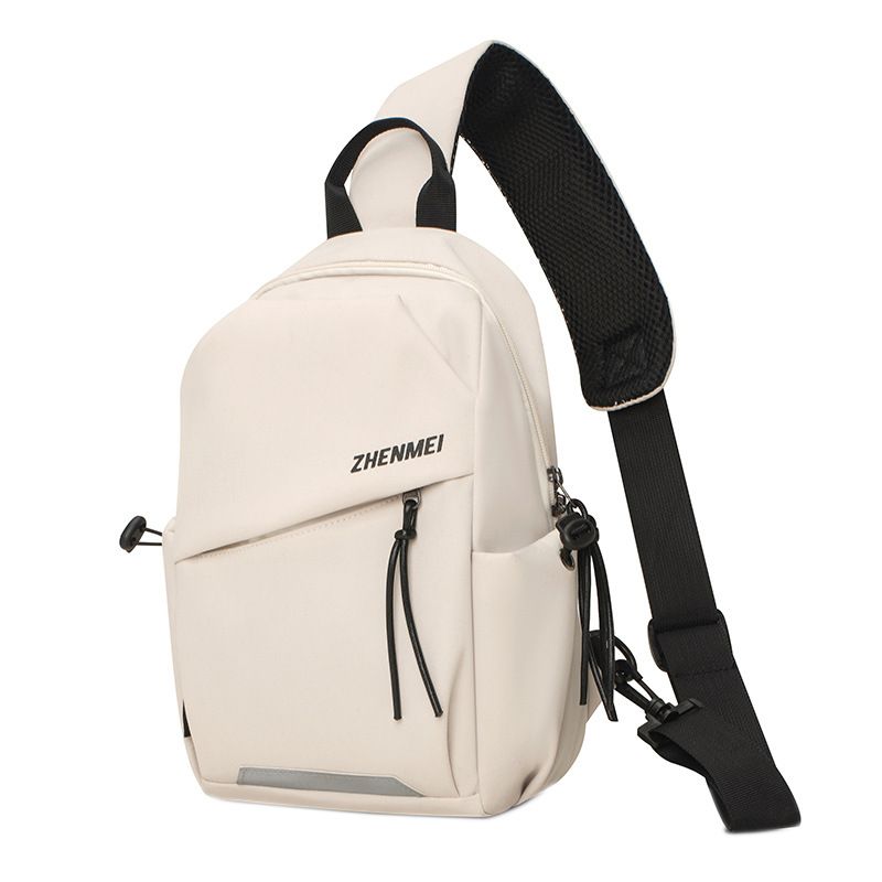 Fashionable crossbody chest bag, trendy travel backpack, single shoulder men's and women's versatile casual sports bag_voghion.com