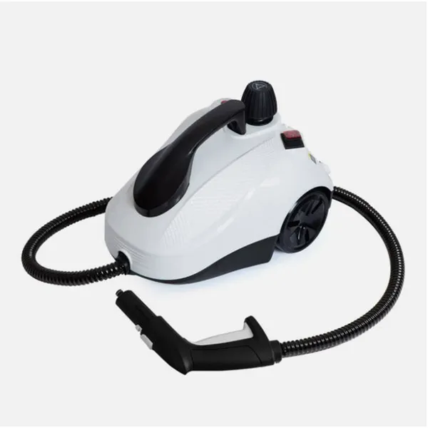 Pulitore a vapore portatile con serbatoio da 2000 ml, pressione di 5 bar e ugello girevole a 180° per la pulizia di casa e auto._voghion.com