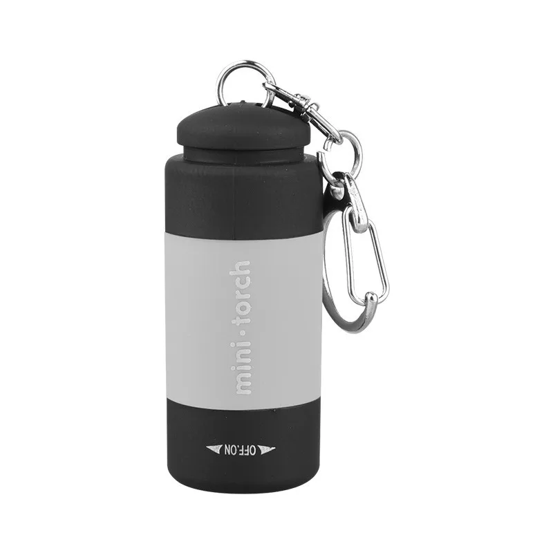 USB-wiederaufladbare LED-Multifunktions-Taschenlampe mit starker Leuchtkraft, wasserdicht, ideal für Outdoor-Aktivitäten wie Wandern und Camping._voghion.com