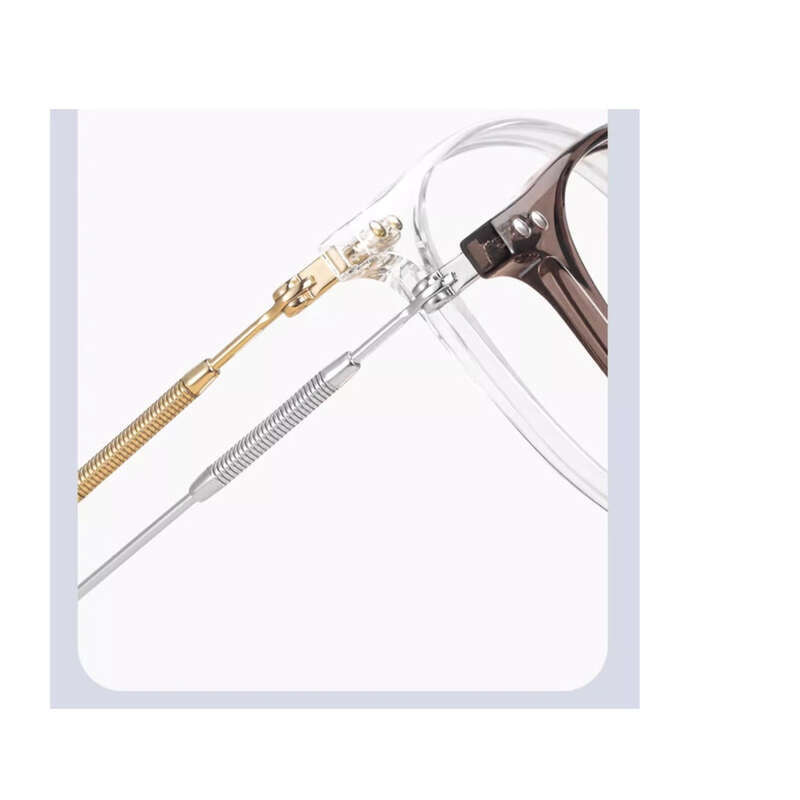 Anti-Blaulichtbraune flache Sonnenbrillenfassungen für Männer und Frauen_voghion.com