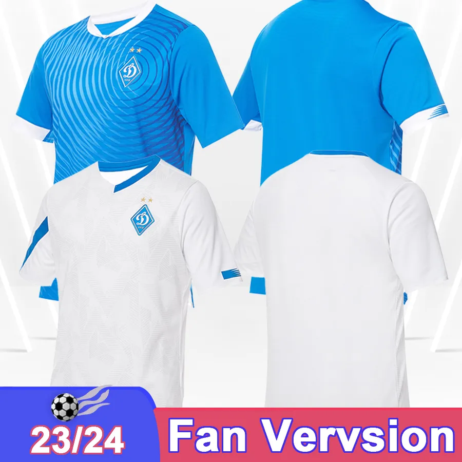 23 24 Dynamo Kyiv Mens Soccer Jerseys PARRIS SHAPARENKO POPOV VANAT VITALIY Home Away Football Shirts Short Sleeve_voghion.com