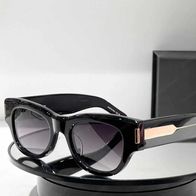 Designer Sunglasses Cat Eye Thickened Acetate Frame Women_voghion.com