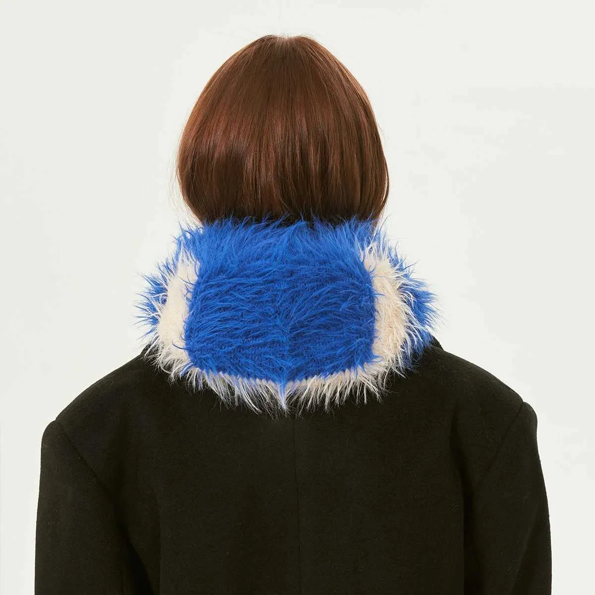 Sciarpe invernali unisex in pelliccia di visone da donna con collo e sciarpa per il viso, cappello, bavaglino, passamontagna, teschi, uomo con cappuccio H241010_voghion.com